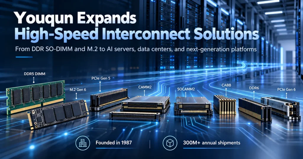Youqun Expands High-Speed Interconnect Solutions